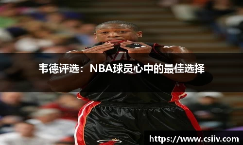 韦德评选：NBA球员心中的最佳选择